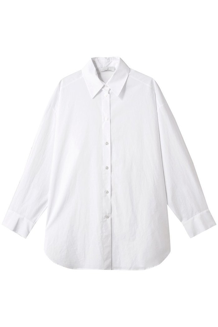 【ジェイドット/j.】の高密度コットンコクーンフォルムシャツ インテリア・キッズ・メンズ・レディースファッション・服の通販 founy(ファウニー) https://founy.com/ ファッション Fashion レディースファッション Fashion for Women トップス・カットソー Cut & Sew Tops シャツ・ブラウス・オフィスカジュアル Elegant Blouses & Button-Ups おすすめ Recommended / Our Picks コンパクト Compact, Small Size スリーブ Sleeve, Long Sleeve / Short Sleeve ファブリック Fabric, Textile ロング Long, Long-Length エレガント 上品 Elegant |ID: prp329100004931630 ipo3291000000037015181