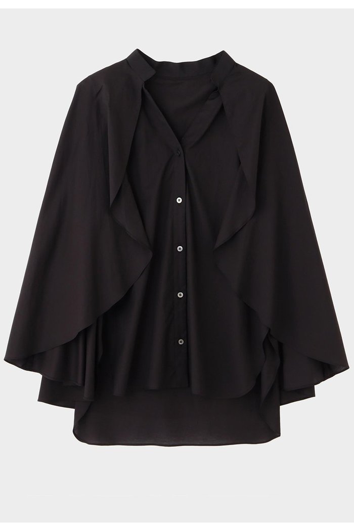 【ル フィル/LE PHIL】のシアーケープブラウス インテリア・キッズ・メンズ・レディースファッション・服の通販 founy(ファウニー) https://founy.com/ ファッション Fashion レディースファッション Fashion for Women トップス・カットソー Cut & Sew Tops シャツ・ブラウス・オフィスカジュアル Elegant Blouses & Button-Ups クラシック Classic, Timeless Style シアー Sheer, See-Through シンプル Simple, Minimal スタンダード Standard, Basic スリーブ Sleeve, Long Sleeve / Short Sleeve ロング Long, Long-Length |ID: prp329100004931659 ipo3291000000037015361