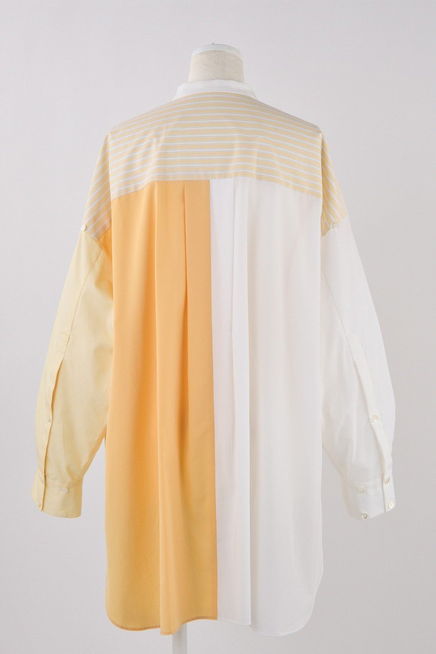 【エンフォルド/ENFOLD】のSUMMER LOOSE SHIRT/シャツ 人気、トレンドファッション・服の通販 founy(ファニー) 　ファッション　Fashion　レディースファッション　Fashion for Women　トップス・カットソー　Cut & Sew Tops　シャツ・ブラウス・オフィスカジュアル　Elegant Blouses & Button-Ups　おすすめ　Recommended / Our Picks　イエロー　Yellow　カフス　Cuff Design　ショート　Short, Short Length　スリーブ　Sleeve, Long Sleeve / Short Sleeve　ロング　Long, Long-Length　夏　Summer　長袖　Long Sleeve, Full Sleeve　other-3|ID: prp329100004931674 ipo3291000000037015453