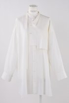 【エンフォルド/ENFOLD】のSUMMER LOOSE SHIRT/シャツ 人気、トレンドファッション・服の通販 founy(ファニー) ファッション Fashion レディースファッション Fashion for Women トップス・カットソー Cut & Sew Tops シャツ・ブラウス・オフィスカジュアル Elegant Blouses & Button-Ups おすすめ Recommended / Our Picks カフス Cuff Design ショート Short, Short Length スリーブ Sleeve, Long Sleeve / Short Sleeve ロング Long, Long-Length 夏 Summer 長袖 Long Sleeve, Full Sleeve thumbnail ホワイト|ID: prp329100004931676 ipo3291000000037015459