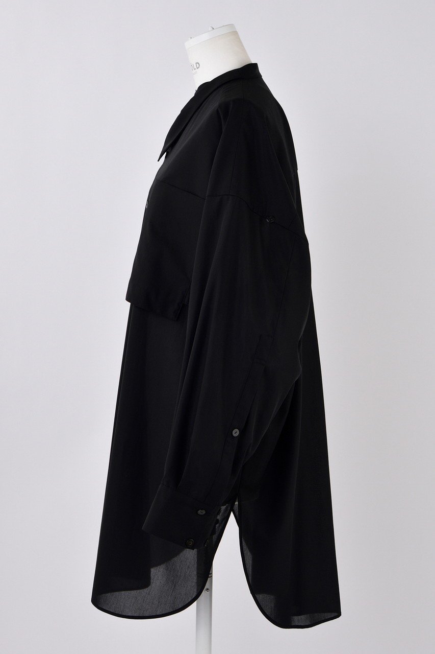 【エンフォルド/ENFOLD】のSUMMER LOOSE SHIRT/シャツ 人気、トレンドファッション・服の通販 founy(ファニー) 　ファッション　Fashion　レディースファッション　Fashion for Women　トップス・カットソー　Cut & Sew Tops　シャツ・ブラウス・オフィスカジュアル　Elegant Blouses & Button-Ups　おすすめ　Recommended / Our Picks　カフス　Cuff Design　ショート　Short, Short Length　スリーブ　Sleeve, Long Sleeve / Short Sleeve　ロング　Long, Long-Length　夏　Summer　長袖　Long Sleeve, Full Sleeve　other-2|ID: prp329100004931676 ipo3291000000037015462