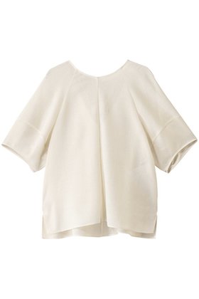 【ベイジ,/BEIGE,】 LIATRIS(リアトリス)/バックリボンハーフスリーブブラウス人気、トレンドファッション・服の通販 founy(ファニー) ファッション Fashion レディースファッション Fashion for Women トップス・カットソー Cut & Sew Tops シャツ・ブラウス・オフィスカジュアル Elegant Blouses & Button-Ups シアー Sheer, See-Through ショート Short, Short Length スリーブ Sleeve, Long Sleeve / Short Sleeve フェミニン Feminine, Girly リボン Ribbon, Bow |ID:prp329100004931700