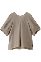 【ベイジ,/BEIGE,】のLIATRIS(リアトリス)/バックリボンハーフスリーブブラウス 人気、トレンドファッション・服の通販 founy(ファニー) ファッション Fashion レディースファッション Fashion for Women トップス・カットソー Cut & Sew Tops シャツ・ブラウス・オフィスカジュアル Elegant Blouses & Button-Ups シアー Sheer, See-Through ショート Short, Short Length スリーブ Sleeve, Long Sleeve / Short Sleeve フェミニン Feminine, Girly リボン Ribbon, Bow thumbnail Flax|ID: prp329100004931700 ipo3291000000037015600