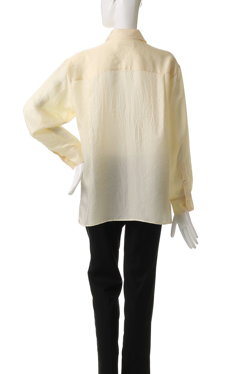 【ガリャルダガランテ/GALLARDAGALANTE】の【HERITANOVUM】フリンジシャツ 人気、トレンドファッション・服の通販 founy(ファニー) 　ファッション　Fashion　レディースファッション　Fashion for Women　トップス・カットソー　Cut & Sew Tops　シャツ・ブラウス・オフィスカジュアル　Elegant Blouses & Button-Ups　とろみ　Fluid, Flowy Fabric　シルク　Silk, 100% Silk　スタンダード　Standard, Basic　スリーブ　Sleeve, Long Sleeve / Short Sleeve　セットアップ　Set-Up, Coordinated Outfit　ツイル　Twist, Twisted Detail　フリンジ　Fringe, Tassel　ロング　Long, Long-Length　ワイド　Wide, Wide Fit　エレガント 上品　Elegant　other-4|ID: prp329100004931705 ipo3291000000037015634