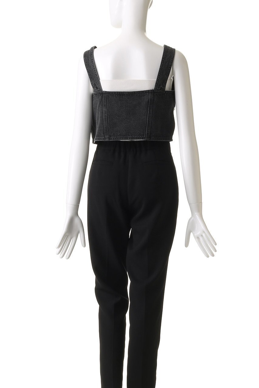 【メゾンスペシャル/MAISON SPECIAL】のStuds Denim Bustier/スタッズデニムビスチェ 人気、トレンドファッション・服の通販 founy(ファニー) 　ファッション　Fashion　レディースファッション　Fashion for Women　トップス・カットソー　Cut & Sew Tops　キャミソール&ノースリーブ　Camisoles & Sleeveless Tops　シャツ・ブラウス・オフィスカジュアル　Elegant Blouses & Button-Ups　ビスチェ　Bustiers & Corset Tops / Layered Bustier Style　コンパクト　Compact, Small Size　シンプル　Simple, Minimal　ジップ　Zip, Zipper　スタッズ　Studs, Metal Accents　セットアップ　Set-Up, Coordinated Outfit　デニム　Denim, Jeans Material　ノースリーブ　Sleeveless, No-Sleeve　フロント　Front, Front Design　おすすめ　Recommended / Our Picks　other-4|ID: prp329100004931709 ipo3291000000037015659