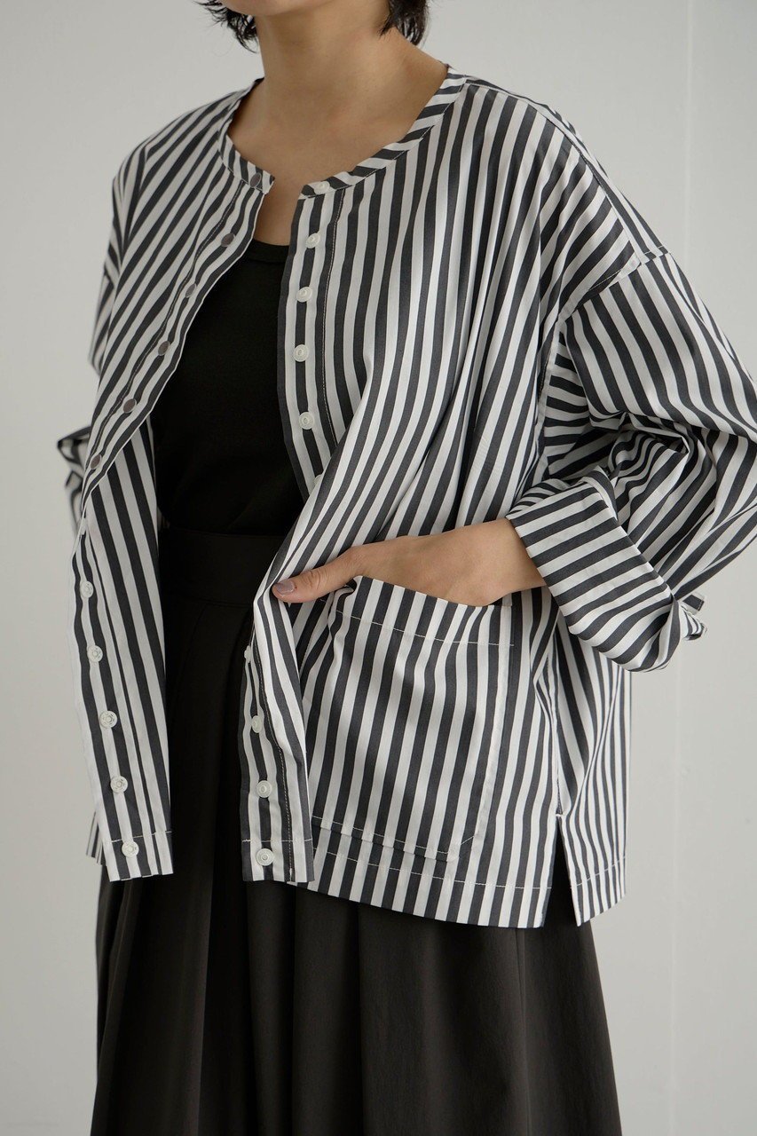 【レリル/lelill】のカーディーブラウス 人気、トレンドファッション・服の通販 founy(ファニー) 　ファッション　Fashion　レディースファッション　Fashion for Women　トップス・カットソー　Cut & Sew Tops　シャツ・ブラウス・オフィスカジュアル　Elegant Blouses & Button-Ups　ストレッチ　Stretch, Stretchy Fabric　スリーブ　Sleeve, Long Sleeve / Short Sleeve　ドット　Polka Dot, Dot Pattern　フロント　Front, Front Design　ブルゾン　Blouson, Bomber Jacket　ブロード　Broadcloth, Fine Cotton　ロング　Long, Long-Length　夏　Summer　羽織　Haori, Light Jacket　other-8|ID: prp329100004931722 ipo3291000000037015747