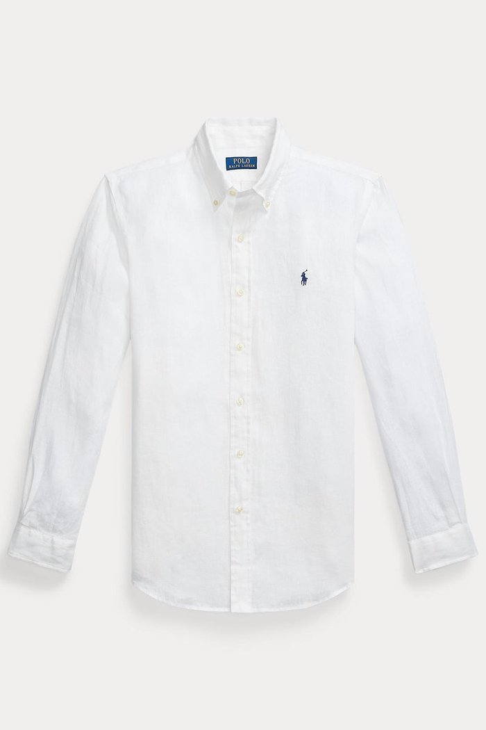 【ラルフローレン/RALPH LAUREN / MEN】の【MEN】【POLO RALPH LAUREN】カスタム フィット リネン シャツ インテリア・キッズ・メンズ・レディースファッション・服の通販 founy(ファウニー) https://founy.com/ ファッション Fashion メンズファッション Fashion for Men カフス Cuff Design クラシック Classic, Timeless Style スリム Slim, Slim Fit スリーブ Sleeve, Long Sleeve / Short Sleeve フィット Fit, Slim Fit プリーツ Pleats, Pleated ボックス Boxy, Box Shape リネン Linen, Linen Fabric ロング Long, Long-Length エレガント 上品 Elegant 長袖 Long Sleeve, Full Sleeve |ID: prp329100004931757 ipo3291000000037015912