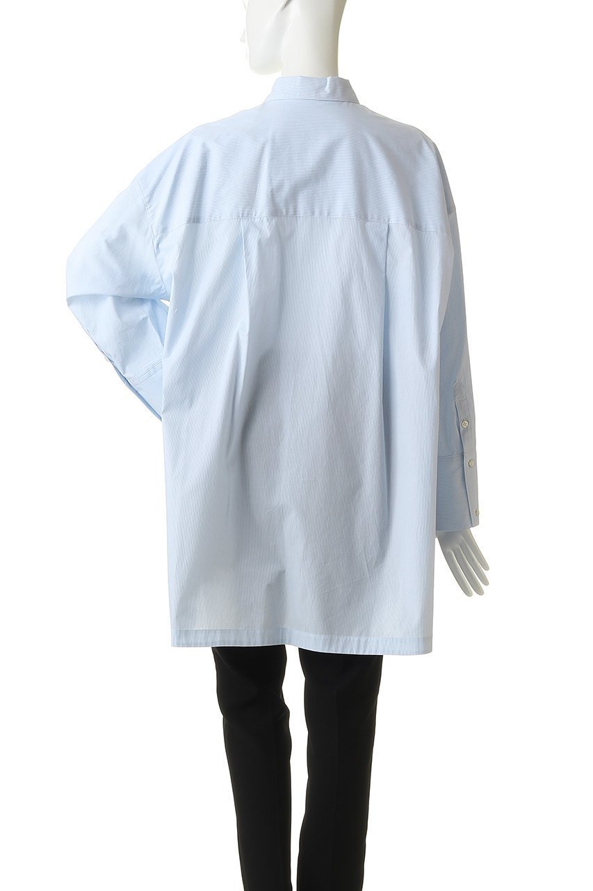 【アンクレイヴ/uncrave】のコットンクロスストライプ BIGシャツ 人気、トレンドファッション・服の通販 founy(ファニー) 　ファッション　Fashion　レディースファッション　Fashion for Women　トップス・カットソー　Cut & Sew Tops　シャツ・ブラウス・オフィスカジュアル　Elegant Blouses & Button-Ups　おすすめ　Recommended / Our Picks　カフス　Cuff Design　ストライプ　Stripe, Striped Pattern　スリーブ　Sleeve, Long Sleeve / Short Sleeve　チュニック　Tunic, Long Top　ループ　Loop, Loop Knit　ロング　Long, Long-Length　無地　Plain, Solid Color　羽織　Haori, Light Jacket　other-4|ID: prp329100004931803 ipo3291000000037016169