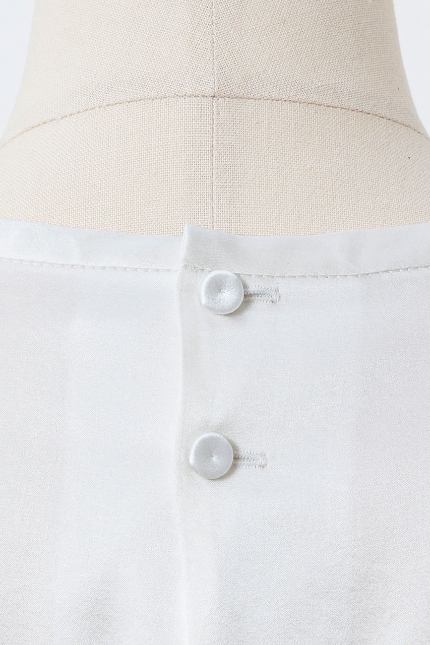 【オーヴィル/EAUVIRE】のウォッシャブルシルクTブラウス 人気、トレンドファッション・服の通販 founy(ファニー) 　ファッション　Fashion　レディースファッション　Fashion for Women　トップス・カットソー　Cut & Sew Tops　シャツ・ブラウス・オフィスカジュアル　Elegant Blouses & Button-Ups　ショート　Short, Short Length　シルク　Silk, 100% Silk　ストレッチ　Stretch, Stretchy Fabric　スリーブ　Sleeve, Long Sleeve / Short Sleeve　エレガント 上品　Elegant　半袖　Short Sleeve, Half Sleeve　定番　Standard, Basic Item　other-6|ID: prp329100004931807 ipo3291000000037016206