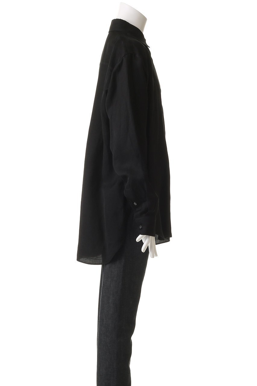 【シュタイン/ssstein】の【UNISEX】VIS/LI TWILL OVERSIZED LS SHIRT 人気、トレンドファッション・服の通販 founy(ファニー) 　ファッション　Fashion　レディースファッション　Fashion for Women　トップス・カットソー　Cut & Sew Tops　シャツ・ブラウス・オフィスカジュアル　Elegant Blouses & Button-Ups　ユニセックス　Unisex, Genderless　スリット　Slit, Slit Detail　スリーブ　Sleeve, Long Sleeve / Short Sleeve　ツイル　Twist, Twisted Detail　バランス　Balance, Style Balance　リネン　Linen, Linen Fabric　ロング　Long, Long-Length　エレガント 上品　Elegant　other-3|ID: prp329100004931816 ipo3291000000037016303