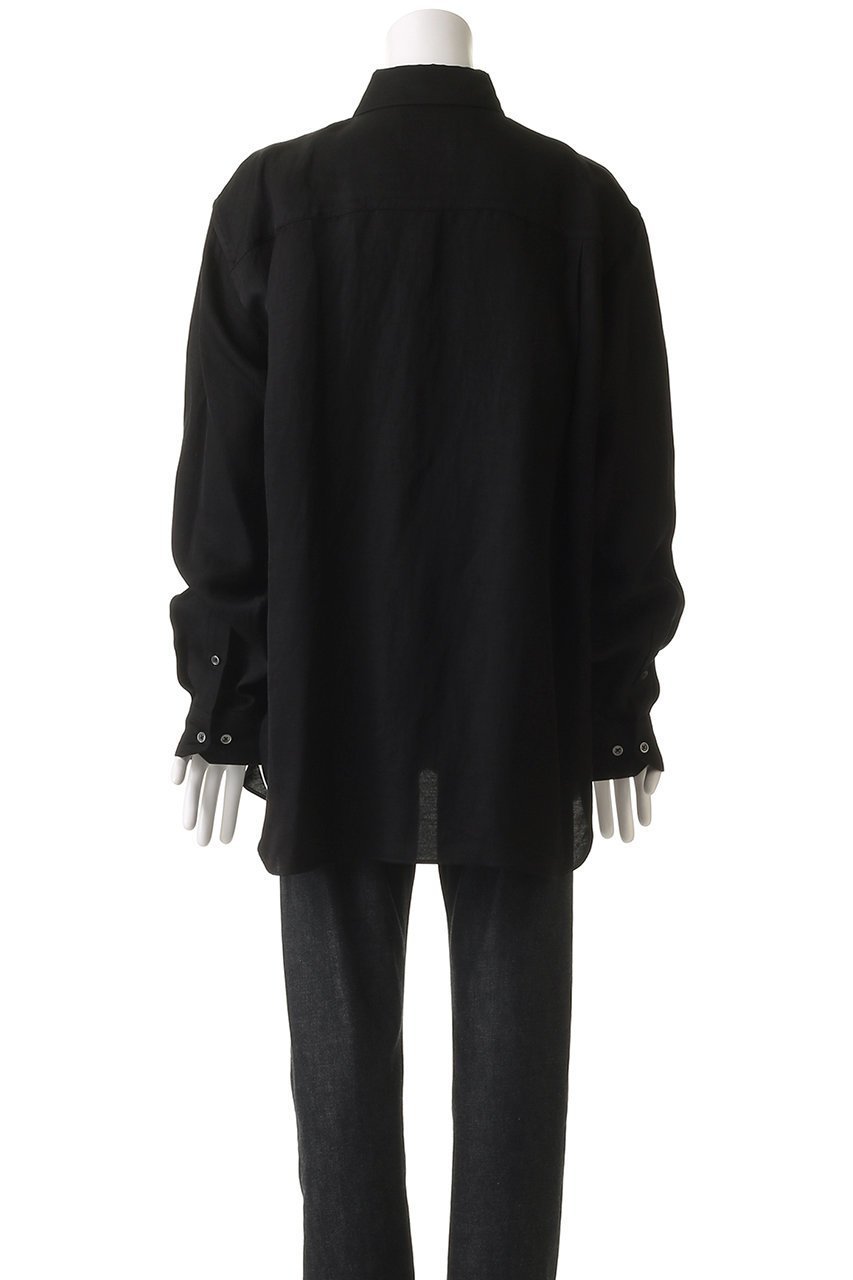 【シュタイン/ssstein】の【UNISEX】VIS/LI TWILL OVERSIZED LS SHIRT 人気、トレンドファッション・服の通販 founy(ファニー) 　ファッション　Fashion　レディースファッション　Fashion for Women　トップス・カットソー　Cut & Sew Tops　シャツ・ブラウス・オフィスカジュアル　Elegant Blouses & Button-Ups　ユニセックス　Unisex, Genderless　スリット　Slit, Slit Detail　スリーブ　Sleeve, Long Sleeve / Short Sleeve　ツイル　Twist, Twisted Detail　バランス　Balance, Style Balance　リネン　Linen, Linen Fabric　ロング　Long, Long-Length　エレガント 上品　Elegant　other-4|ID: prp329100004931816 ipo3291000000037016304
