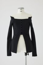 【リムアーク/RIM.ARK】のOff shoulder tops/トップス ブラック|ID: prp329100004931866 ipo3291000000037016593
