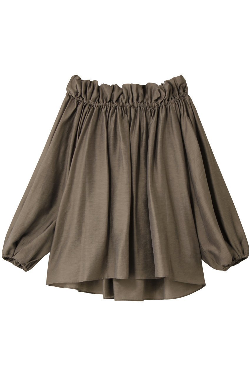 【カオス/Chaos】のナロパブラウス インテリア・キッズ・メンズ・レディースファッション・服の通販 founy(ファニー) 　ファッション　Fashion　レディースファッション　Fashion for Women　トップス・カットソー　Cut & Sew Tops　シャツ・ブラウス・オフィスカジュアル　Elegant Blouses & Button-Ups　スリーブ　Sleeve, Long Sleeve / Short Sleeve　ドレープ　Drape, Draping Fabric　ロング　Long, Long-Length　エレガント 上品　Elegant　ベージュ|ID: prp329100004931884 ipo3291000000037016683