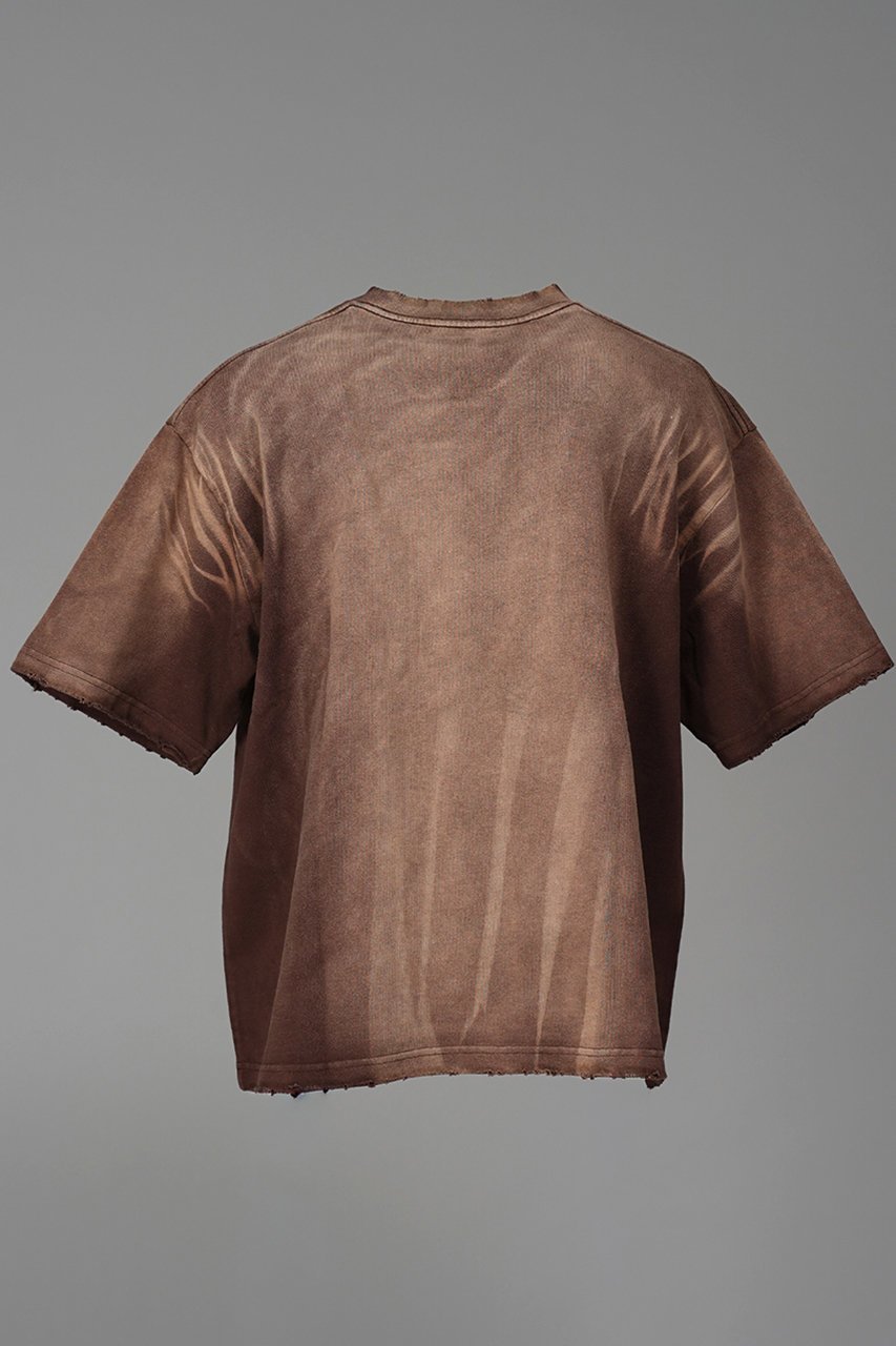 【メゾンスペシャル/MAISON SPECIAL】の【UNISEX】Sunburn Processing Prime-Over Short Sleeve T-shirt/サンバーンプロセシングプライムオーバーショートスリーブTシャツ 人気、トレンドファッション・服の通販 founy(ファニー) 　ファッション　Fashion　レディースファッション　Fashion for Women　トップス・カットソー　Cut & Sew Tops　シャツ・ブラウス・オフィスカジュアル　Elegant Blouses & Button-Ups　ロングTシャツ・Tシャツ　Longline T-Shirts & Tees　カットソー・ベーシックTシャツ　Cut-and-Sewn Tops / Stretch Tees & Basics　ヴィンテージ　Vintage Style　ショルダー　Shoulder, Shoulder Strap　ショート　Short, Short Length　シンプル　Simple, Minimal　スリーブ　Sleeve, Long Sleeve / Short Sleeve　ドロップ　Drop Shoulder, Dropped Style　バランス　Balance, Style Balance　パターン　Pattern, Design Print　フィット　Fit, Slim Fit　ブリーチ　Bleach, Washed Finish　ユニセックス　Unisex, Genderless　リラックス　Relax, Relaxed Fit　other-3|ID: prp329100004931911 ipo3291000000037016763