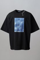 【メゾンスペシャル/MAISON SPECIAL】の【UNISEX】Abstract Hand-Printed Prime-Over Stitched Crew Neck T-shirt/アブストラクトハンドプリントプライムオーバーステッチクルーネックTシャツ D.BLU(ブルー)|ID: prp329100004931921 ipo3291000000037016799