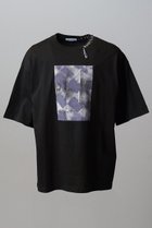 【メゾンスペシャル/MAISON SPECIAL】の【UNISEX】Abstract Hand-Printed Prime-Over Stitched Crew Neck T-shirt/アブストラクトハンドプリントプライムオーバーステッチクルーネックTシャツ PPL(パープル)|ID: prp329100004931921 ipo3291000000037016800