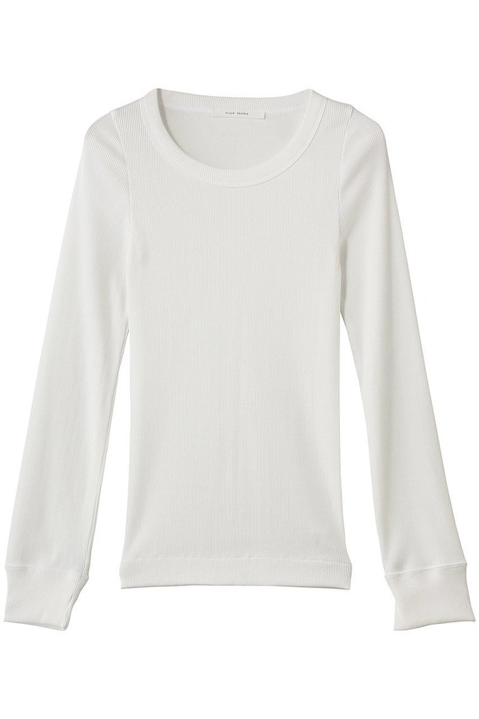 【プレインピープル/PLAIN PEOPLE】のギザコットンロングスリーブTシャツ インテリア・キッズ・メンズ・レディースファッション・服の通販 founy(ファウニー) https://founy.com/ ファッション Fashion レディースファッション Fashion for Women トップス・カットソー Cut & Sew Tops シャツ・ブラウス・オフィスカジュアル Elegant Blouses & Button-Ups ロングTシャツ・Tシャツ Longline T-Shirts & Tees カットソー・ベーシックTシャツ Cut-and-Sewn Tops / Stretch Tees & Basics なめらか Smooth, Silky Texture インナー Innerwear スリーブ Sleeve, Long Sleeve / Short Sleeve ロング Long, Long-Length 定番 Standard, Basic Item |ID: prp329100004931923 ipo3291000000037016868