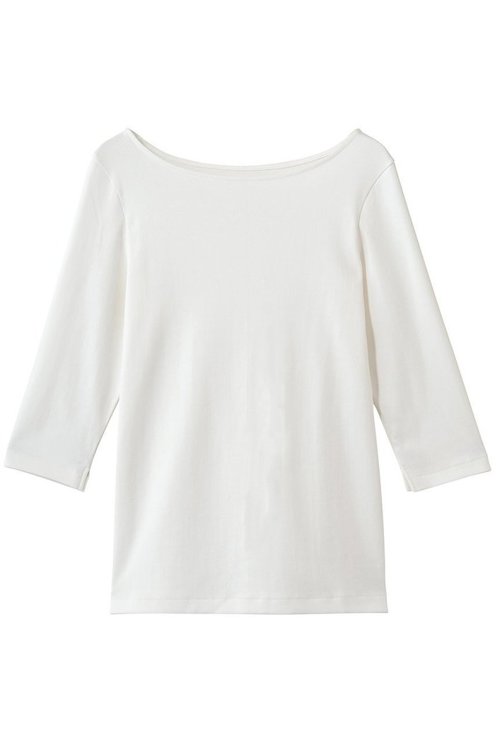【マルティニーク/martinique】のフライス5分袖ボートTシャツ インテリア・キッズ・メンズ・レディースファッション・服の通販 founy(ファウニー) https://founy.com/ ファッション Fashion レディースファッション Fashion for Women トップス・カットソー Cut & Sew Tops シャツ・ブラウス・オフィスカジュアル Elegant Blouses & Button-Ups ロングTシャツ・Tシャツ Longline T-Shirts & Tees カットソー・ベーシックTシャツ Cut-and-Sewn Tops / Stretch Tees & Basics インナー Innerwear カーディガン Cardigan, Knitwear ショート Short, Short Length シンプル Simple, Minimal ジャケット Jacket, Outerwear スリーブ Sleeve, Long Sleeve / Short Sleeve エレガント 上品 Elegant 定番 Standard, Basic Item |ID: prp329100004931926 ipo3291000000037016892