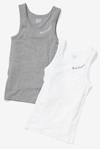 【サードマガジン/THIRD MAGAZINE】の【別注】THIRD MAGAZINE×FRUIT OF THE LOOM/ロゴパックタンクトップ ホワイト×グレー|ID: prp329100004931929 ipo3291000000037016920