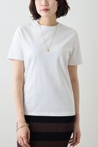 【ウィムガゼット/Whim Gazette】のスビンコットンTシャツ オフホワイト|ID: prp329100004931943 ipo3291000000037017040