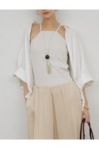 【ガリャルダガランテ/GALLARDAGALANTE】の(手洗い可)スクエアキャミ ライトベージュ|ID:prp329100004931945