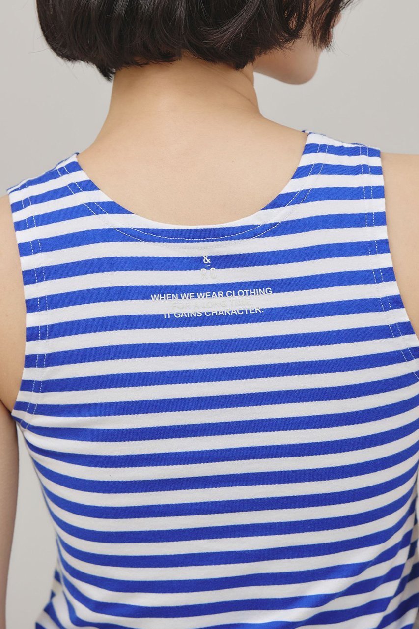 【カレンソロジー/Curensology】の〈&RC〉ボーダータンクトップ 人気、トレンドファッション・服の通販 founy(ファニー) 　ファッション　Fashion　レディースファッション　Fashion for Women　トップス・カットソー　Cut & Sew Tops　キャミソール&ノースリーブ　Camisoles & Sleeveless Tops　シャツ・ブラウス・オフィスカジュアル　Elegant Blouses & Button-Ups　ロングTシャツ・Tシャツ　Longline T-Shirts & Tees　カットソー・ベーシックTシャツ　Cut-and-Sewn Tops / Stretch Tees & Basics　キャミソール　Camisole, Spaghetti Strap Top　ストライプ　Stripe, Striped Pattern　タンク　Tank Top, Sleeveless Top　ボーダー　Border, Stripe　ヴィンテージ　Vintage Style　今季　This Season, Current Season　other-6|ID: prp329100004931950 ipo3291000000037017110