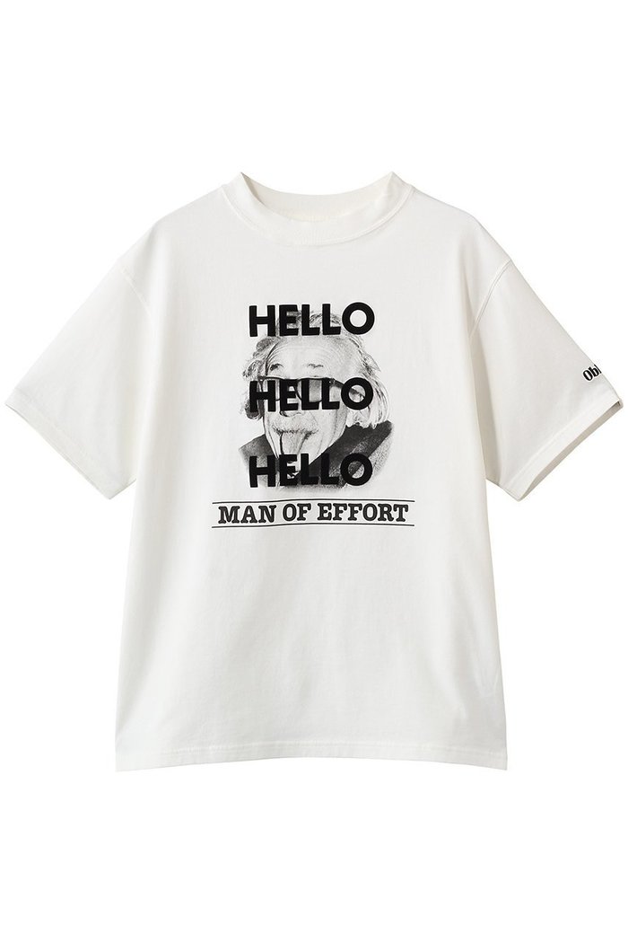 【オブラダ/Oblada】の【ELLE SHOP限定】MAN OF FEFFORT Tシャツ インテリア・キッズ・メンズ・レディースファッション・服の通販 founy(ファニー) https://founy.com/ ファッション Fashion レディースファッション Fashion for Women トップス・カットソー Cut & Sew Tops シャツ・ブラウス・オフィスカジュアル Elegant Blouses & Button-Ups ロングTシャツ・Tシャツ Longline T-Shirts & Tees カットソー・ベーシックTシャツ Cut-and-Sewn Tops / Stretch Tees & Basics インナー Innerwear ショート Short, Short Length ジャケット Jacket, Outerwear スリーブ Sleeve, Long Sleeve / Short Sleeve バランス Balance, Style Balance プリント Print, Printed Pattern |ID: prp329100004931961 ipo3291000000037017216