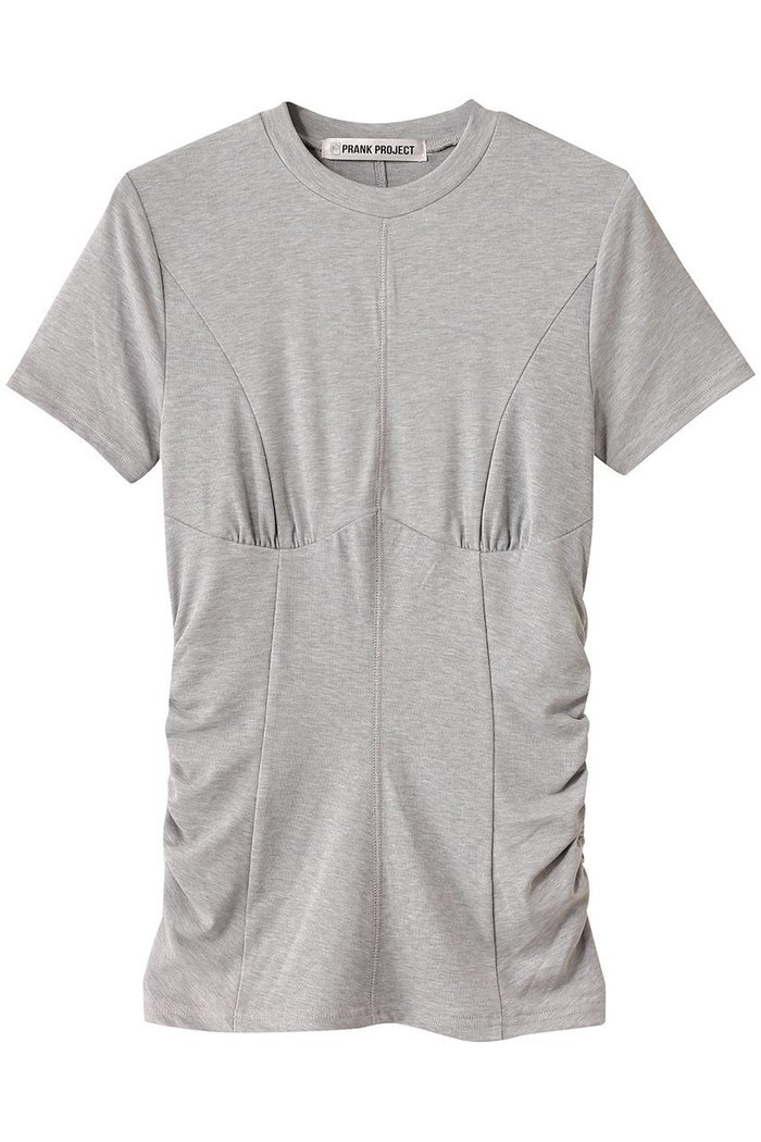 【プランク プロジェクト/PRANK PROJECT】のトルソーTEE / Torso TEE インテリア・キッズ・メンズ・レディースファッション・服の通販 founy(ファニー) https://founy.com/ ファッション Fashion レディースファッション Fashion for Women トップス・カットソー Cut & Sew Tops シャツ・ブラウス・オフィスカジュアル Elegant Blouses & Button-Ups ロングTシャツ・Tシャツ Longline T-Shirts & Tees カットソー・ベーシックTシャツ Cut-and-Sewn Tops / Stretch Tees & Basics インナー Innerwear ギャザー Gathered, Ruffled コンパクト Compact, Small Size ショート Short, Short Length シンプル Simple, Minimal スリーブ Sleeve, Long Sleeve / Short Sleeve ドレープ Drape, Draping Fabric |ID: prp329100004931973 ipo3291000000037017314