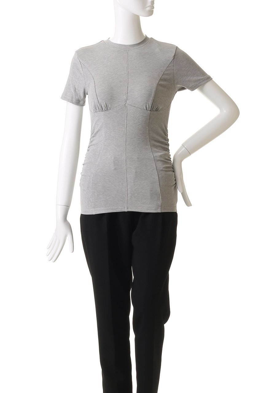 【プランク プロジェクト/PRANK PROJECT】のトルソーTEE / Torso TEE 人気、トレンドファッション・服の通販 founy(ファニー) 　ファッション　Fashion　レディースファッション　Fashion for Women　トップス・カットソー　Cut & Sew Tops　シャツ・ブラウス・オフィスカジュアル　Elegant Blouses & Button-Ups　ロングTシャツ・Tシャツ　Longline T-Shirts & Tees　カットソー・ベーシックTシャツ　Cut-and-Sewn Tops / Stretch Tees & Basics　インナー　Innerwear　ギャザー　Gathered, Ruffled　コンパクト　Compact, Small Size　ショート　Short, Short Length　シンプル　Simple, Minimal　スリーブ　Sleeve, Long Sleeve / Short Sleeve　ドレープ　Drape, Draping Fabric　other-2|ID: prp329100004931973 ipo3291000000037017316