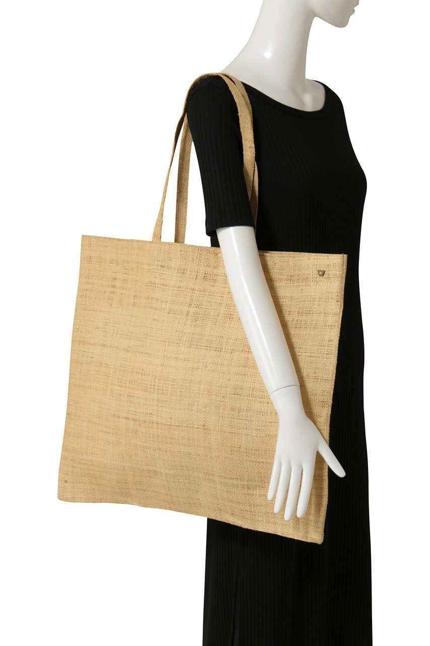 【プレインピープル/PLAIN PEOPLE】の【TANORA】ラフィアトートバッグ 人気、トレンドファッション・服の通販 founy(ファニー) 　ファッション　Fashion　レディースファッション　Fashion for Women　バッグ　Bags　おすすめ　Recommended / Our Picks　スクエア　Square, Square Shape　ハンド　Hand, Handmade　ビーチ　Beach, Seaside　フォルム　Silhouette, Form　ラフィア　Raffia, Natural Straw　リゾート　Resort, Vacation Style　新作・新入荷　New Arrivals / New In　other-2|ID: prp329100004931980 ipo3291000000037017372