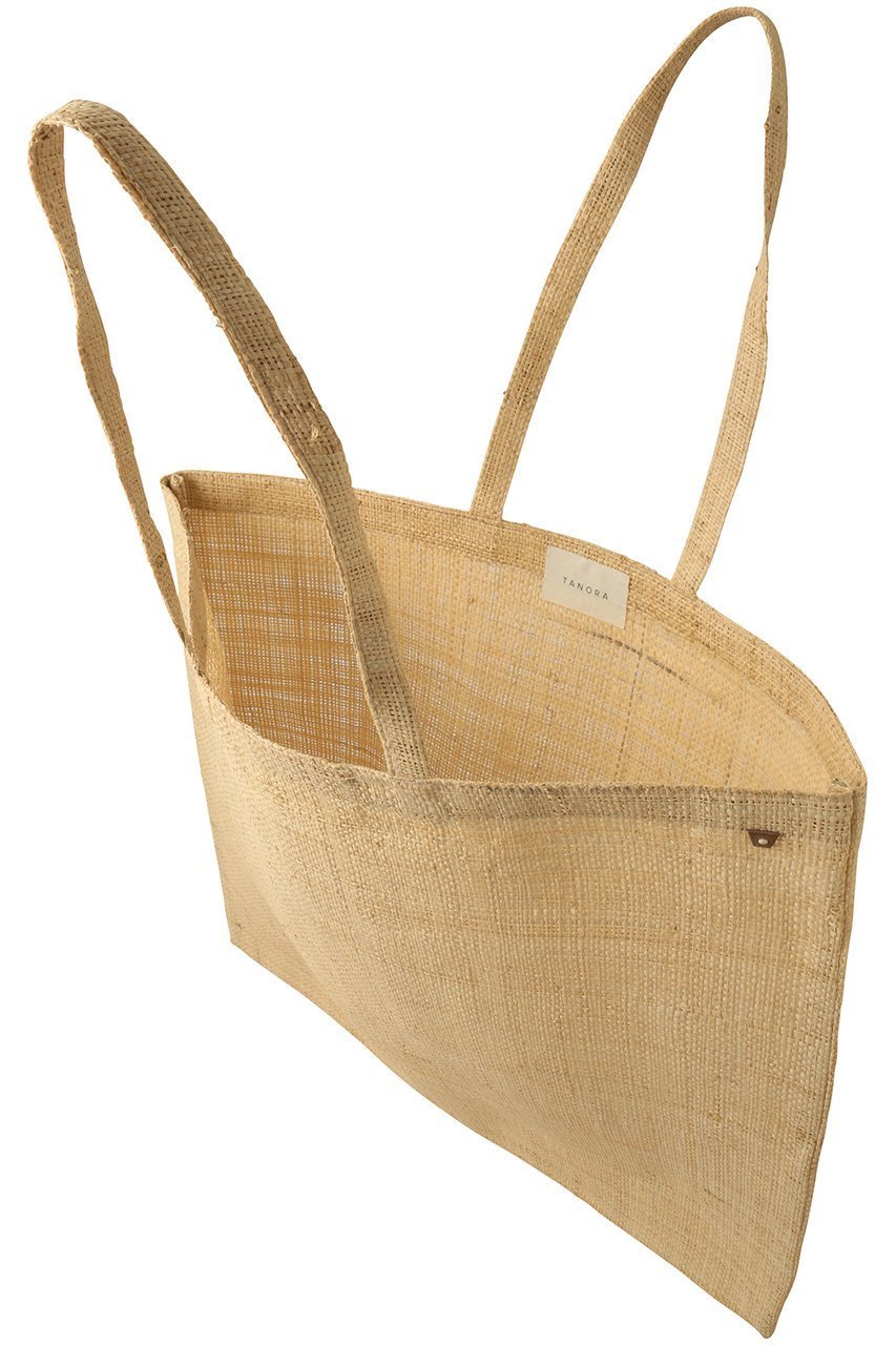 【プレインピープル/PLAIN PEOPLE】の【TANORA】ラフィアトートバッグ 人気、トレンドファッション・服の通販 founy(ファニー) 　ファッション　Fashion　レディースファッション　Fashion for Women　バッグ　Bags　おすすめ　Recommended / Our Picks　スクエア　Square, Square Shape　ハンド　Hand, Handmade　ビーチ　Beach, Seaside　フォルム　Silhouette, Form　ラフィア　Raffia, Natural Straw　リゾート　Resort, Vacation Style　新作・新入荷　New Arrivals / New In　other-5|ID: prp329100004931980 ipo3291000000037017375