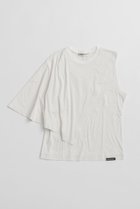 【プランク プロジェクト/PRANK PROJECT】のアシンメトリーケープTEE / Asymmetrical Cape T-Shirt WHT(ホワイト)|ID: prp329100004931989 ipo3291000000037017430