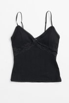 【プランク プロジェクト/PRANK PROJECT】のアイレットレースカップインキャミ / Eyelet Lace Cup-In Cami BLK(ブラック)|ID: prp329100004931990 ipo3291000000037017440