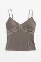 【プランク プロジェクト/PRANK PROJECT】のアイレットレースカップインキャミ / Eyelet Lace Cup-In Cami GRY(グレー)|ID: prp329100004931990 ipo3291000000037017441