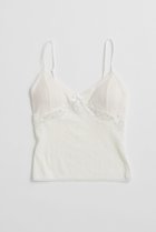 【プランク プロジェクト/PRANK PROJECT】のアイレットレースカップインキャミ / Eyelet Lace Cup-In Cami WHT(ホワイト)|ID: prp329100004931990 ipo3291000000037017442