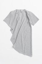【プランク プロジェクト/PRANK PROJECT】のショルダーパッドアシメケープTシャツ / Shoulder Pad Asymmetrical Cape T-Shirt GRY(グレー)|ID: prp329100004931992 ipo3291000000037017463