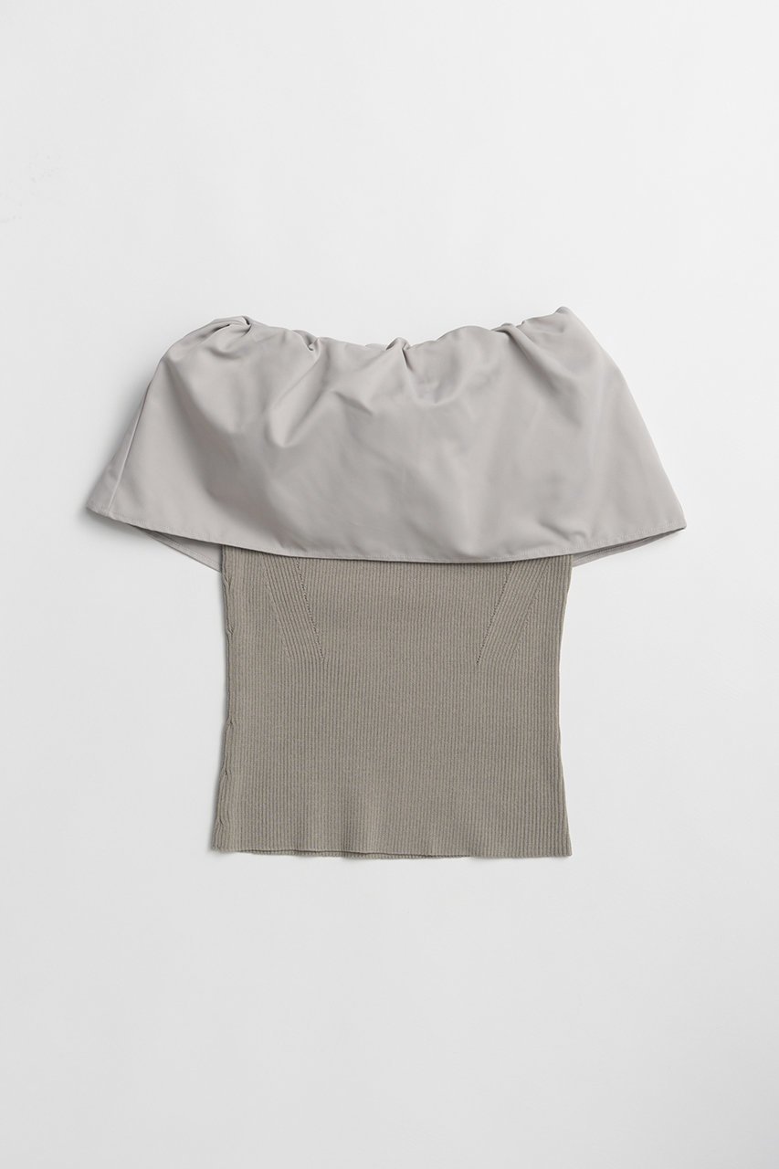 【プランク プロジェクト/PRANK PROJECT】のマルチベアトップ / Multi Bare Top インテリア・キッズ・メンズ・レディースファッション・服の通販 founy(ファニー) 　ファッション　Fashion　レディースファッション　Fashion for Women　トップス・カットソー　Cut & Sew Tops　キャミソール&ノースリーブ　Camisoles & Sleeveless Tops　シャツ・ブラウス・オフィスカジュアル　Elegant Blouses & Button-Ups　ロングTシャツ・Tシャツ　Longline T-Shirts & Tees　カットソー・ベーシックTシャツ　Cut-and-Sewn Tops / Stretch Tees & Basics　キャミソール　Camisole, Spaghetti Strap Top　タンク　Tank Top, Sleeveless Top　新作・新入荷　New Arrivals / New In　GRY(グレー)|ID: prp329100004931993 ipo3291000000037017473