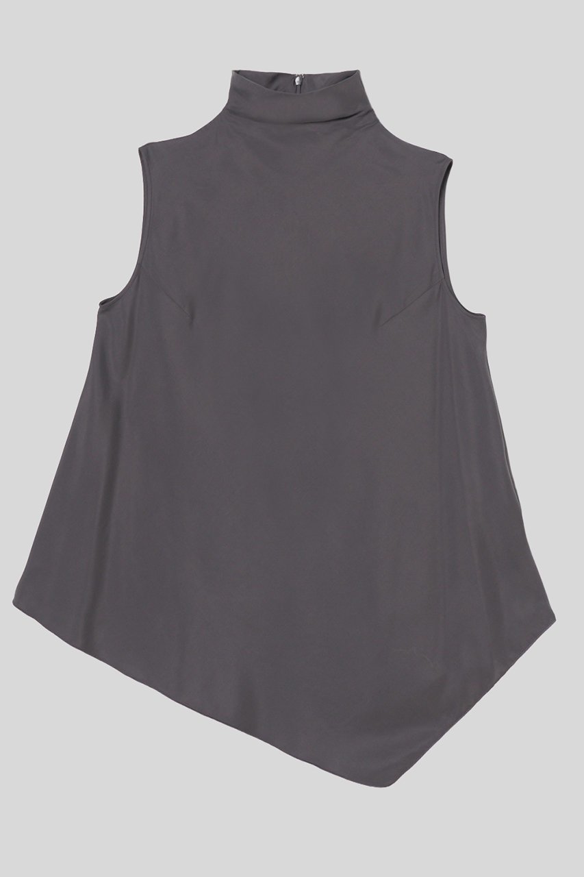 【イロット/IIROT】のchambray トップス インテリア・キッズ・メンズ・レディースファッション・服の通販 founy(ファニー) 　ファッション　Fashion　レディースファッション　Fashion for Women　トップス・カットソー　Cut & Sew Tops　キャミソール&ノースリーブ　Camisoles & Sleeveless Tops　シャツ・ブラウス・オフィスカジュアル　Elegant Blouses & Button-Ups　ロングTシャツ・Tシャツ　Longline T-Shirts & Tees　カットソー・ベーシックTシャツ　Cut-and-Sewn Tops / Stretch Tees & Basics　アシンメトリー　Asymmetrical Style　インナー　Innerwear　キャミソール　Camisole, Spaghetti Strap Top　キュプラ　Cupro, Eco Fabric　セットアップ　Set-Up, Coordinated Outfit　タンク　Tank Top, Sleeveless Top　ドレープ　Drape, Draping Fabric　ボトム　Bottoms, Lower Wear　ヴィンテージ　Vintage Style　新作・新入荷　New Arrivals / New In　グレー|ID: prp329100004931996 ipo3291000000037017504