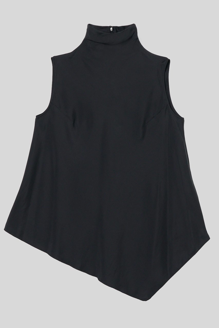 【イロット/IIROT】のchambray トップス インテリア・キッズ・メンズ・レディースファッション・服の通販 founy(ファニー) 　ファッション　Fashion　レディースファッション　Fashion for Women　トップス・カットソー　Cut & Sew Tops　キャミソール&ノースリーブ　Camisoles & Sleeveless Tops　シャツ・ブラウス・オフィスカジュアル　Elegant Blouses & Button-Ups　ロングTシャツ・Tシャツ　Longline T-Shirts & Tees　カットソー・ベーシックTシャツ　Cut-and-Sewn Tops / Stretch Tees & Basics　アシンメトリー　Asymmetrical Style　インナー　Innerwear　キャミソール　Camisole, Spaghetti Strap Top　キュプラ　Cupro, Eco Fabric　セットアップ　Set-Up, Coordinated Outfit　タンク　Tank Top, Sleeveless Top　ドレープ　Drape, Draping Fabric　ボトム　Bottoms, Lower Wear　ヴィンテージ　Vintage Style　新作・新入荷　New Arrivals / New In　ブラック|ID: prp329100004931996 ipo3291000000037017505