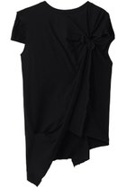 【プランク プロジェクト/PRANK PROJECT】のアシンメトリーノットトップ BLK(ブラック)|ID: prp329100004932009 ipo3291000000037017600