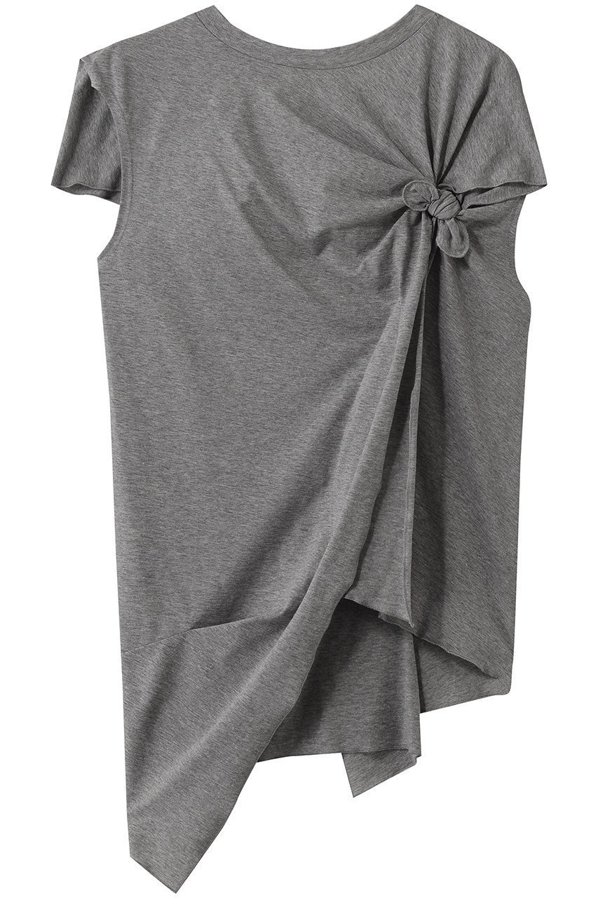 【プランク プロジェクト/PRANK PROJECT】のアシンメトリーノットトップ インテリア・キッズ・メンズ・レディースファッション・服の通販 founy(ファニー) 　ファッション　Fashion　レディースファッション　Fashion for Women　トップス・カットソー　Cut & Sew Tops　キャミソール&ノースリーブ　Camisoles & Sleeveless Tops　シャツ・ブラウス・オフィスカジュアル　Elegant Blouses & Button-Ups　ロングTシャツ・Tシャツ　Longline T-Shirts & Tees　カットソー・ベーシックTシャツ　Cut-and-Sewn Tops / Stretch Tees & Basics　イレギュラー　Irregular Design　キャミソール　Camisole, Spaghetti Strap Top　タンク　Tank Top, Sleeveless Top　新作・新入荷　New Arrivals / New In　GRY(グレー)|ID: prp329100004932009 ipo3291000000037017601