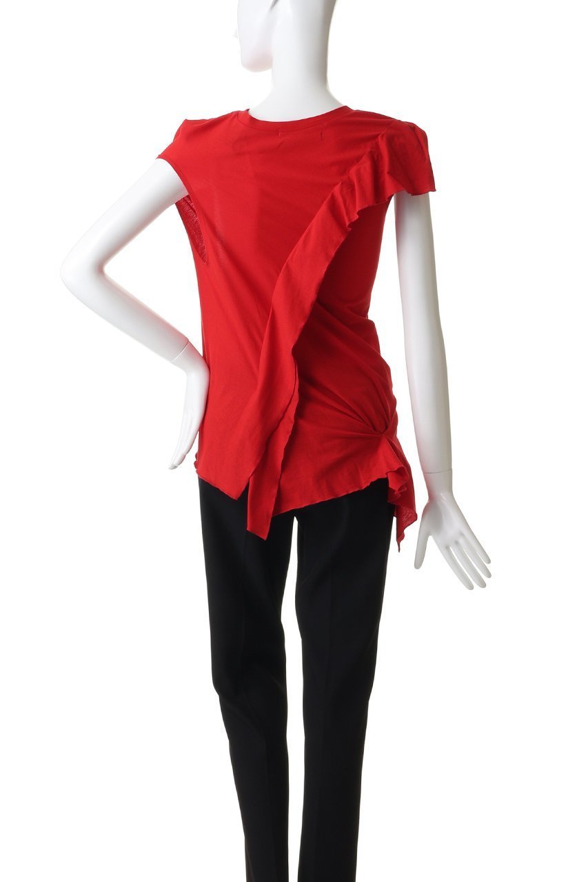 【プランク プロジェクト/PRANK PROJECT】のアシンメトリーノットトップ 人気、トレンドファッション・服の通販 founy(ファニー) 　ファッション　Fashion　レディースファッション　Fashion for Women　トップス・カットソー　Cut & Sew Tops　キャミソール&ノースリーブ　Camisoles & Sleeveless Tops　シャツ・ブラウス・オフィスカジュアル　Elegant Blouses & Button-Ups　ロングTシャツ・Tシャツ　Longline T-Shirts & Tees　カットソー・ベーシックTシャツ　Cut-and-Sewn Tops / Stretch Tees & Basics　イレギュラー　Irregular Design　キャミソール　Camisole, Spaghetti Strap Top　タンク　Tank Top, Sleeveless Top　新作・新入荷　New Arrivals / New In　other-4|ID: prp329100004932009 ipo3291000000037017605