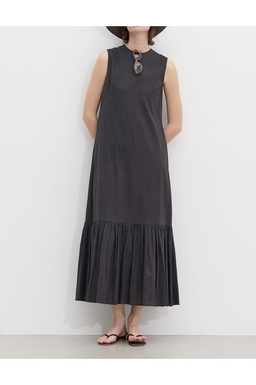 【マルティニーク/martinique】の【MARIHA】ドリーミングビューティードレス ノースリーブ インテリア・キッズ・メンズ・レディースファッション・服の通販 founy(ファニー) 　ファッション　Fashion　レディースファッション　Fashion for Women　ワンピース　Dresses　フォーマル・パーティードレス・結婚式用ドレス　Elegant & Casual Dresses　チュニック　Tunic Tops & Dresses　インド　Indian Textile　エレガント 上品　Elegant　ジャケット　Jacket, Outerwear　チュニック　Tunic, Long Top　ドレス　Dress, One-Piece　ネックレス　Necklace, Pendant Necklace　ノースリーブ　Sleeveless, No-Sleeve　フェミニン　Feminine, Girly　フリル　Frill, Ruffle　ロング　Long, Long-Length　新作・新入荷　New Arrivals / New In　ブラック|ID: prp329100004932012 ipo3291000000037017623