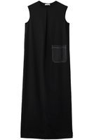 【チノ/CINOH】のREFINA ストラクチャード スリーブレス ドレス 人気、トレンドファッション・服の通販 founy(ファニー) ファッション Fashion レディースファッション Fashion for Women ワンピース Dresses フォーマル・パーティードレス・結婚式用ドレス Elegant & Casual Dresses チュニック Tunic Tops & Dresses サテン Satin, Glossy Fabric スリーブ Sleeve, Long Sleeve / Short Sleeve チュニック Tunic, Long Top ドレス Dress, One-Piece ポケット Pocket, Pocket Detail ロング Long, Long-Length 定番 Standard, Basic Item 新作・新入荷 New Arrivals / New In |ID:prp329100004932018