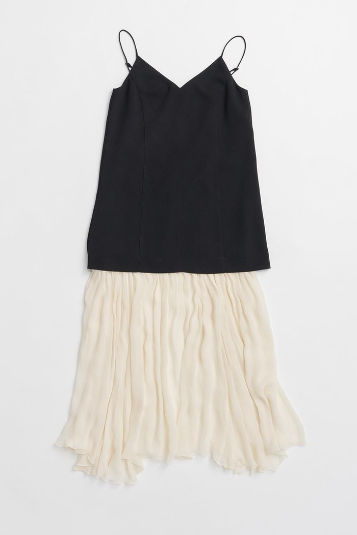 【プランク プロジェクト/PRANK PROJECT】のコントラストファブリックキャミドレス / Contrast Fabric Cami Dress インテリア・キッズ・メンズ・レディースファッション・服の通販 founy(ファニー) https://founy.com/ ファッション Fashion レディースファッション Fashion for Women ワンピース Dresses フォーマル・パーティードレス・結婚式用ドレス Elegant & Casual Dresses チュニック Tunic Tops & Dresses コンビ Combo, Combination Style シフォン Chiffon, Lightweight Fabric ジョーゼット Georgette, Semi-Sheer Fabric チュニック Tunic, Long Top マキシ Maxi, Full Length リゾート Resort, Vacation Style リラックス Relax, Relaxed Fit ロング Long, Long-Length 新作・新入荷 New Arrivals / New In |ID: prp329100004932019 ipo3291000000037017673