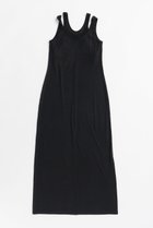 【プランク プロジェクト/PRANK PROJECT】のダブルネックカップインキャミワンピース / Double Neck Cup-In Cami Dress BLK(ブラック)|ID: prp329100004932021 ipo3291000000037017692