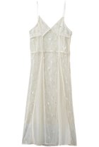 【プランク プロジェクト/PRANK PROJECT】のシアービジューキャミドレス WHT(ホワイト)|ID: prp329100004932025 ipo3291000000037017726