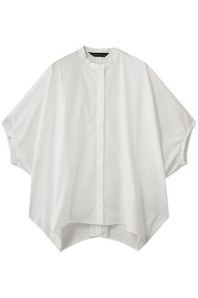 【ミズイロ インド/mizuiro ind】 stand collar cocoon shirt シャツ人気、トレンドファッション・服の通販 founy(ファニー) ファッション Fashion レディースファッション Fashion for Women トップス・カットソー Cut & Sew Tops シャツ・ブラウス・オフィスカジュアル Elegant Blouses & Button-Ups ショート Short, Short Length スリーブ Sleeve, Long Sleeve / Short Sleeve ポンチョ Poncho, Cape Style ロング Long, Long-Length エレガント 上品 Elegant 新作・新入荷 New Arrivals / New In |ID:prp329100004932027