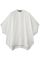 【ミズイロ インド/mizuiro ind】のstand collar cocoon shirt シャツ off white|ID: prp329100004932027 ipo3291000000037017738