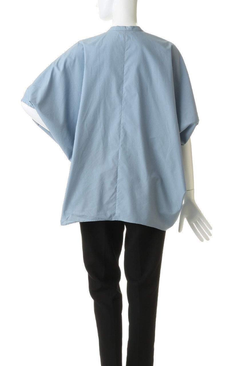 【ミズイロ インド/mizuiro ind】のstand collar cocoon shirt シャツ 人気、トレンドファッション・服の通販 founy(ファニー) 　ファッション　Fashion　レディースファッション　Fashion for Women　トップス・カットソー　Cut & Sew Tops　シャツ・ブラウス・オフィスカジュアル　Elegant Blouses & Button-Ups　ショート　Short, Short Length　スリーブ　Sleeve, Long Sleeve / Short Sleeve　ポンチョ　Poncho, Cape Style　ロング　Long, Long-Length　エレガント 上品　Elegant　新作・新入荷　New Arrivals / New In　other-4|ID: prp329100004932027 ipo3291000000037017744